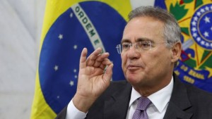 Brazil's Senate President Renan Calheiros, attends a news conference at the National congress in Brasilia, Brazil, June 30, 2016. REUTERS/Adriano Machado