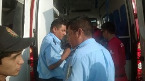 Auxiliado un hombre atropellado en la Plaza de Armas (2)